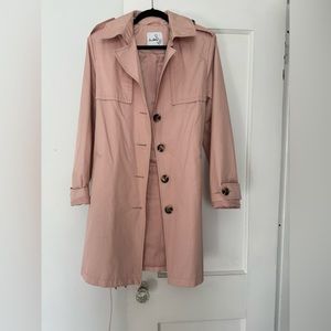 SAME EDELMAN pink trench coat